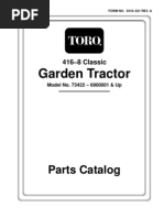 Download Toro Wheel Horse 416 Parts Manual by Kevins Small Engine and Tractor Service SN47347717 doc pdf