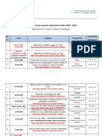 Calendar Cazare 2020 2021 PDF
