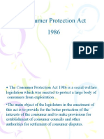 Consumer Protection Act 1986