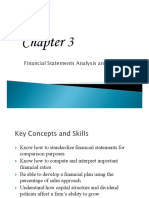 Financial Statements Analysis and Financial Models