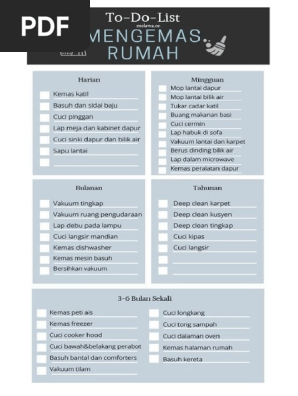 Jadual Mengemas  PDF