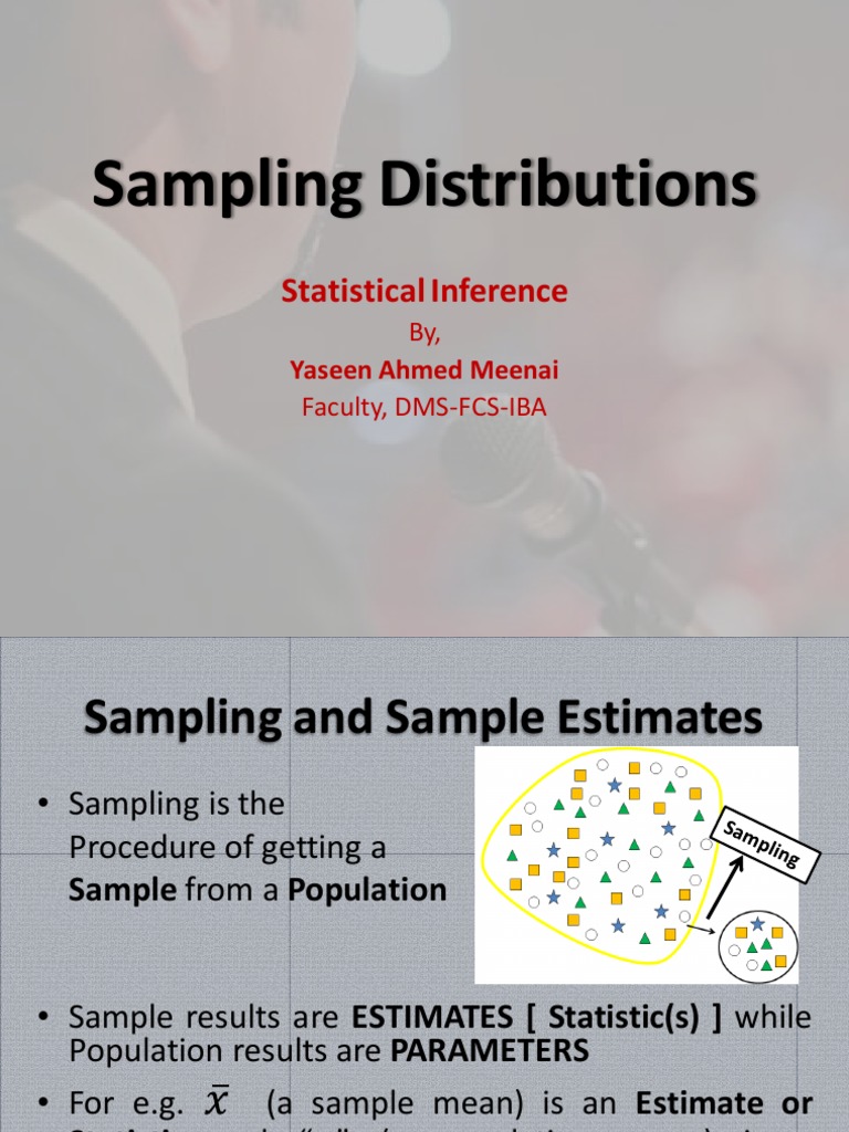 Sampling Distributions Download Free PDF Standard Error Normal