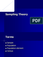 Sampling Theory Explained
