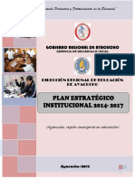PLAN ESTRATEGICO INSTITUCIONAL DE LA DREA 2014-2017 - Unlocked PDF