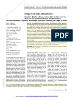 Les Comportements Alimentaires: Dossier: Mondialisation Et Impact Sur Les Consommations Alimentaires