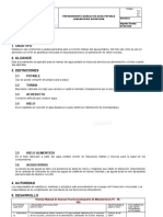 Procedimiento Agua Potable