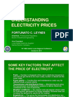 Understanding Electricity Prices: Fortunato C. Leynes