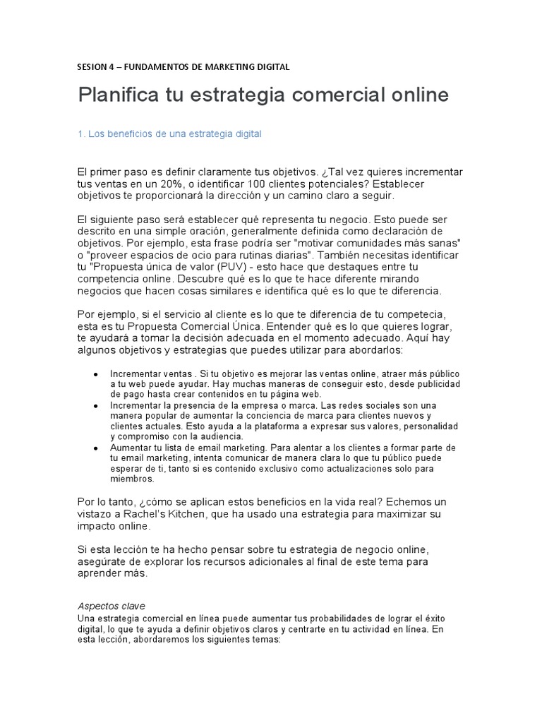 Estrategias de Marketing Digital para Nuevas Marcas | PDF | Indicador ...