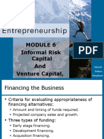 Informal Risk Capital and Venture Capital,: Hisrich Peters Shepherd