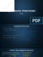 Quadratic Functions - Part 3