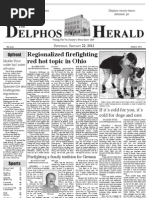 Regionalized Firefighting Red Hot Topic in Ohio: Elphos Erald