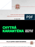 Prezentace K Chytré Karanténě - Srpen 2020