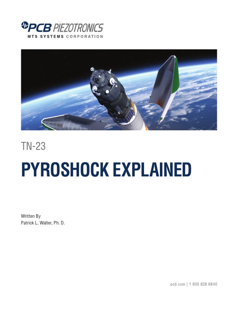 Pyroshock Explained: Written by Patrick L. Walter, Ph. D | PDF ...