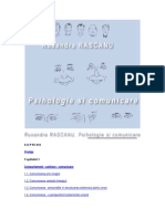 Ruxandra Rascanu Psihologie Si Comunicare PDF