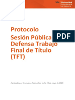 Protocolo Sesión Pública Defensa TFT PDF