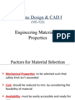 Machine Design & CAD І: Engineering Materials & Properties