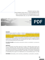 La Via Medioambiental (2018) - Introduccion Pasos Hacia Una Epistemologia de La Sostenibilidad