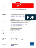 Français Niveau A1 Pour Débutants: French - Beginner - Course - Description - in - English - PDF