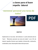 Presentación Bienestar Personal Una Tarea de Todos