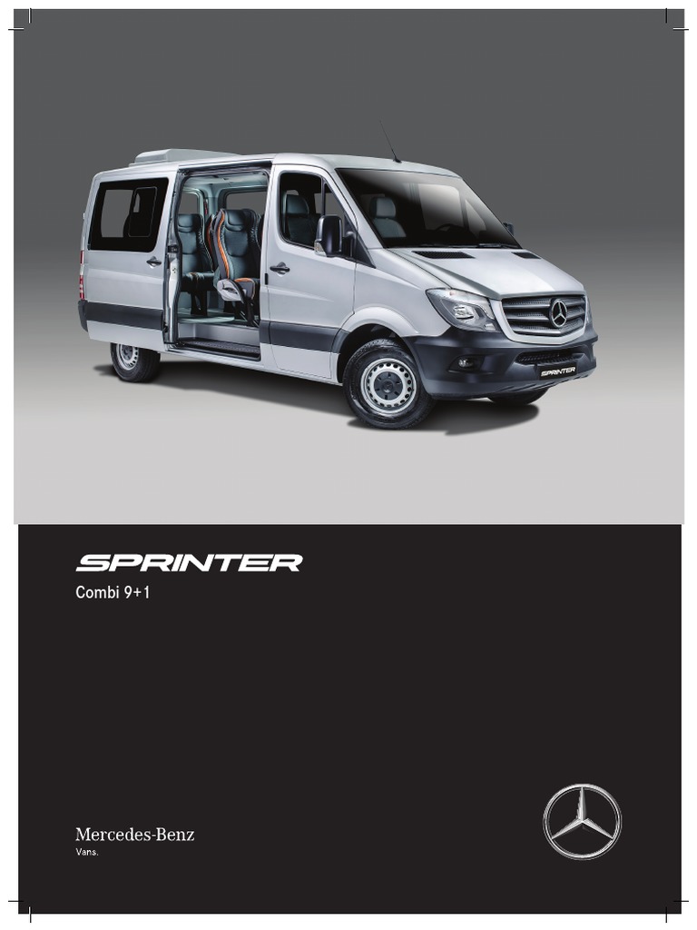 Ficha Técnica Mercedes Sprinter 415 CDI | PDF | Eje | Sistema de freno ...