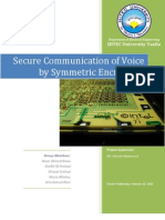 Secure Communication of Voice