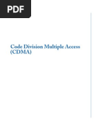 Code Division Multiple Access (CDMA)