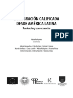 Distribucion - Territorial - y - Caracteristicas de La Migracion Calificada PDF
