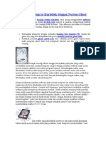 Cara MenCloning isi Harddisk dengan Norton