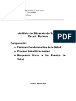Análisis de Situación de Salud Del Estado Barinas PDF
