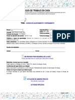 FISICA. Guia No. 1. Curvas de Calentamiento y Enfriamiento. 801 y 802. TERCER PERIODO