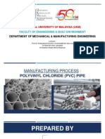 National University of Malaysia (UKM) PVC Pipe Manufacturing Process
