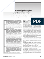 I - Mishel2003 Moderators of An Uncertainty Management Intervention PDF