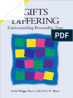 Gifts Differing - Understanding - Isabel Briggs Myers PDF
