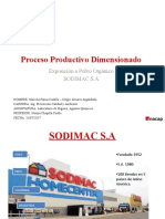 Procesos industriales - Exposición a polvo orgánico en dimensionado de tableros