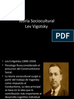 Teoría Sociocultural