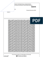 Chemistry: Cambridge International Examinations International General Certificate of Secondary Education