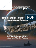 'Force 21. Marine Expeditionary Brigade - Informational Overview', 2019