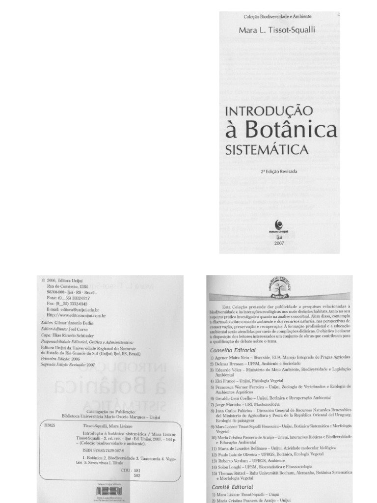 Introdução À Botanica Sistematica PDF | PDF