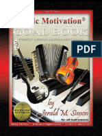 Music Motivation Goal Book PDF