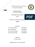 Informe de microbiología odontología I PAC 2020