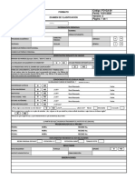 Formato Presentacion Examen de Clasificacion PDF