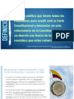 Acción Pública de Inconstitucionalidad - Franklim Guevara PDF