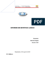 Informe de Estético Ludico 