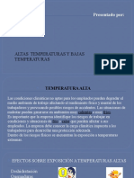 Bajas Temperaturas