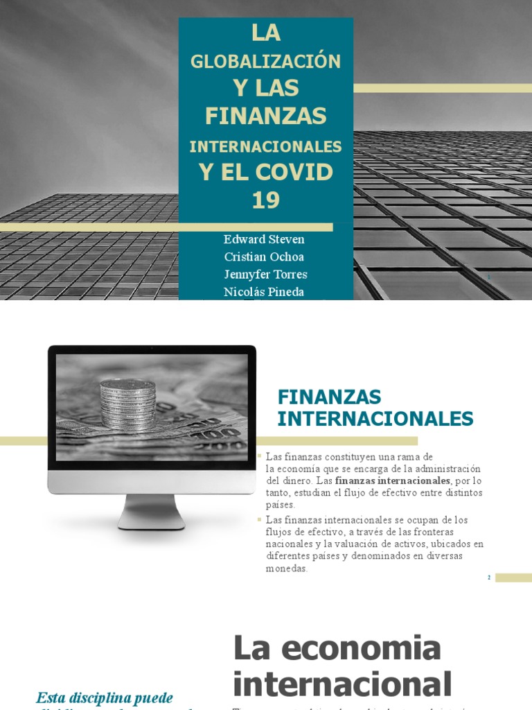 Impacto del COVID-19 en Finanzas Globales | PDF | Corporación ...