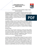 Diferencias EconAmbiental Ecológica Circular