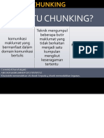 Prinsip Chunking