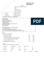 Reading Student-Card-Application