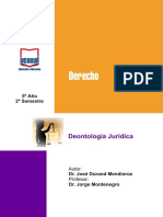 5o Ano - Deontologia Juridica - TODAS LAS SEDES PDF