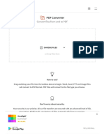 PDF Converter - Convert Files To and From PDFs Free Online